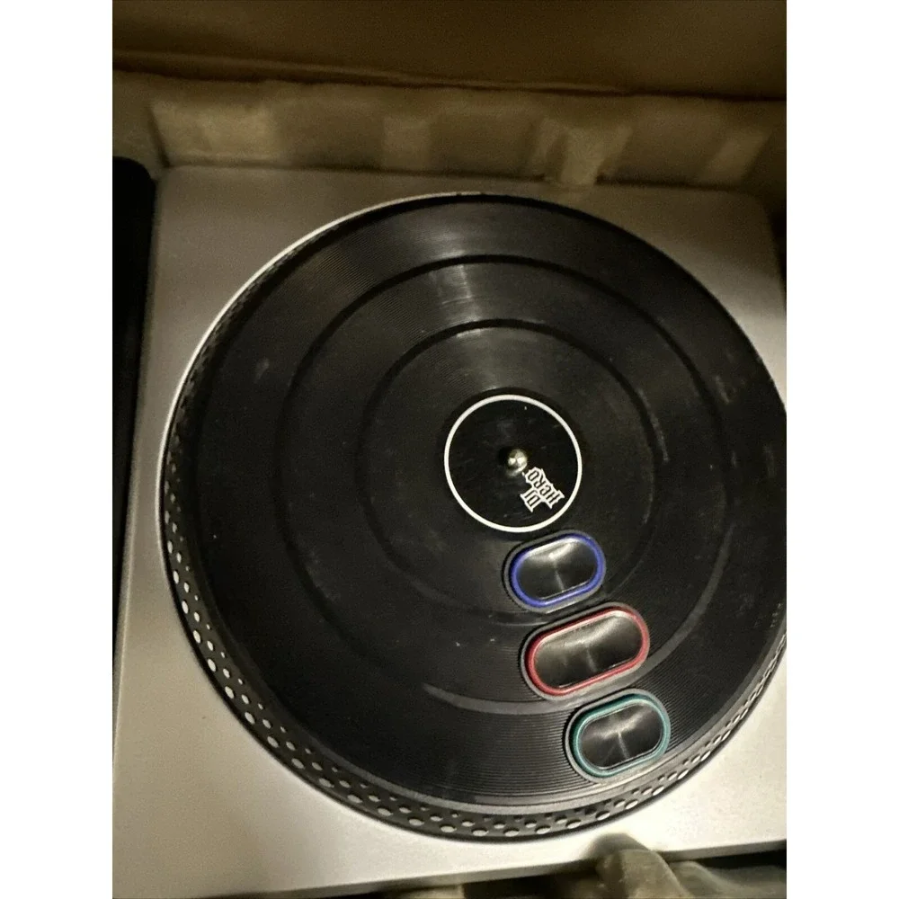 DJ Hero (Sony PlayStation 3, 2009) Complete In Box Game And Turntable